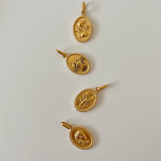 Zodiac Necklace - Gold